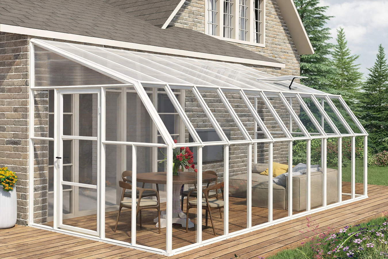 Solarium installation